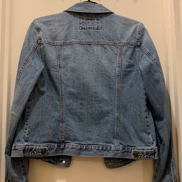 LOFT Denim Buttoned Jean Jacket, S - Picture 3 of 4